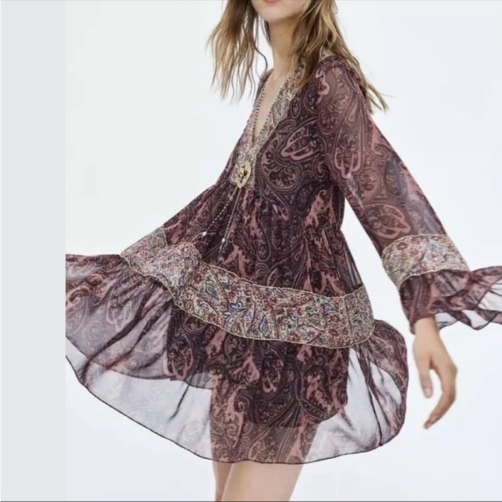 Zara boho dress